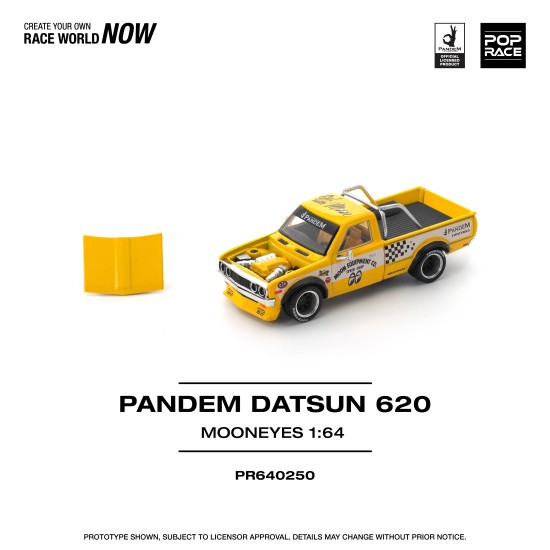 1/64 PANDEM DATSUN 620 - MOONEYES