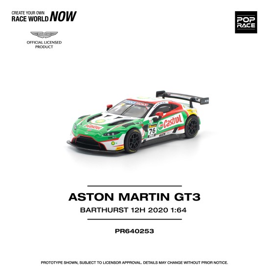 1/64 ASTON MARTIN VANTAGE GT3 BATHURST 12H 2020 1/64 ASTON MARTIN VANTAGE GT3 BATHURST 12H 2020