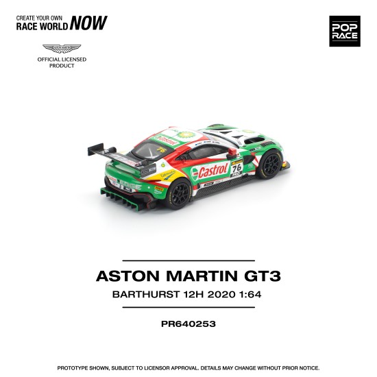 1/64 ASTON MARTIN VANTAGE GT3 BATHURST 12H 2020 1/64 ASTON MARTIN VANTAGE GT3 BATHURST 12H 2020