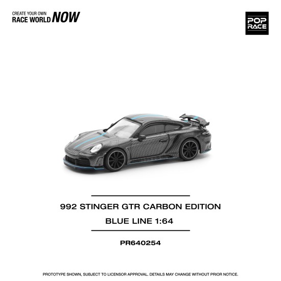 1/64 992 STINGER GTR CARBON EDITION (BLUE LINE)