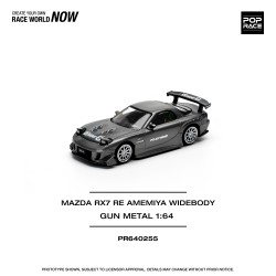 1/64 MAZDA RX7 RE-AMEMIYA - GUN METAL PR640255
