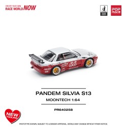 1/64 PANDEM SILVIA S13 - MOONTECH RED (NEW TOOLING) 1/64 PANDEM SILVIA S13 - MOONTECH RED (NEW TOOLING)