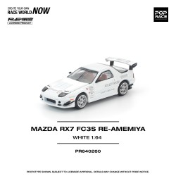 1/64 MAZDA RX7 FC3S RE-AMEMIYA WHITE