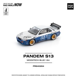 1/64 PANDEM SILVIA S13 - MOONTECH BLUE