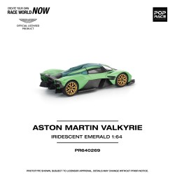 1/64 ASTON MARTIN VALKYRIE - IRIDESCENT EMERALD
