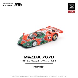 1/64 MAZDA 787B 1991 LE MANS 24H WINNER