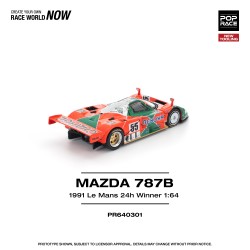1/64 MAZDA 787B 1991 LE MANS 24H WINNER