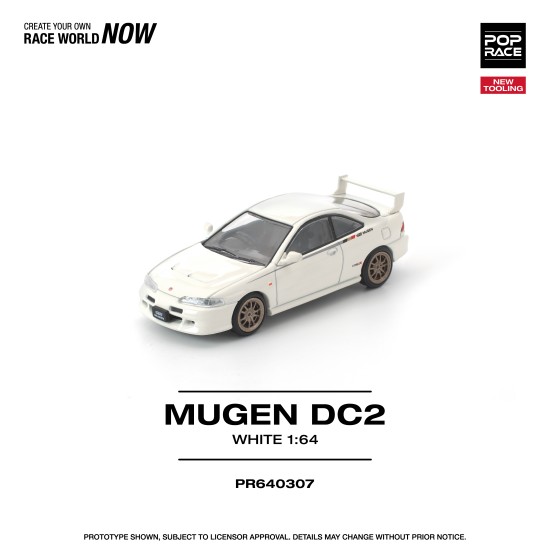 1/64 MUGEN DC2 WHITE NEW TOOLING