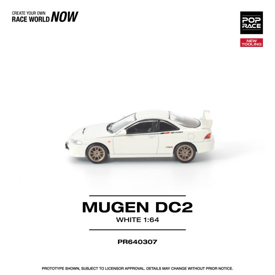 1/64 MUGEN DC2 WHITE NEW TOOLING