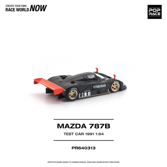 1/64 MAZDA 787B 1991 TEST CAR 1/64 MAZDA 787B 1991 TEST CAR