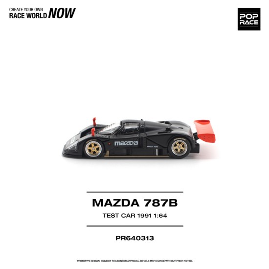 1/64 MAZDA 787B 1991 TEST CAR 1/64 MAZDA 787B 1991 TEST CAR