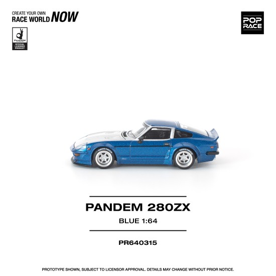 1/64 PANDEM 280ZX BLUE