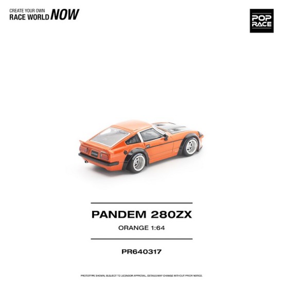 1/64 PANDEM 280ZX ORANGE