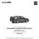 1/64 MITSUBISHI LANCER EVOLUTION IV DARK GREY 1/64 MITSUBISHI LANCER EVOLUTION IV DARK GREY