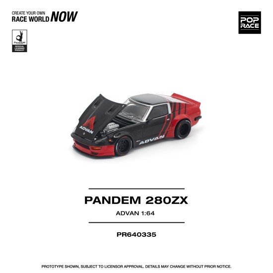 1/64 PANDEM 280ZX ADVAN