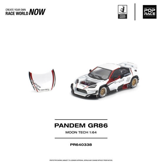 1/64 PANDEM GR 86 MOONTECH 1/64 PANDEM GR 86 MOONTECH
