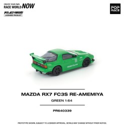 1/64 MAZDA RX7 (FC3S) RE-AMEMIYA GREEN 1/64 MAZDA RX7 (FC3S) RE-AMEMIYA GREEN