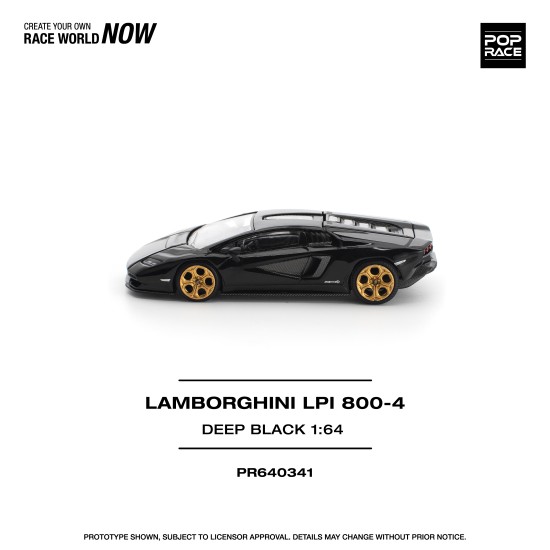 1/64 LAMBORGHINI COUNTACH LPI 800-4 DEEP BLACK 1/64 LAMBORGHINI COUNTACH LPI 800-4 DEEP BLACK