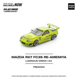 1/64 MAZDA RX7 FC3S RE-AMEMIYA LUMINOUS GREEN