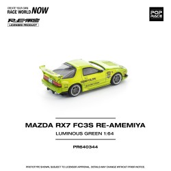 1/64 MAZDA RX7 FC3S RE-AMEMIYA LUMINOUS GREEN