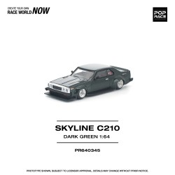 1/64 SKYLINE C210 DARK GREEN (NEW TOOLING)
