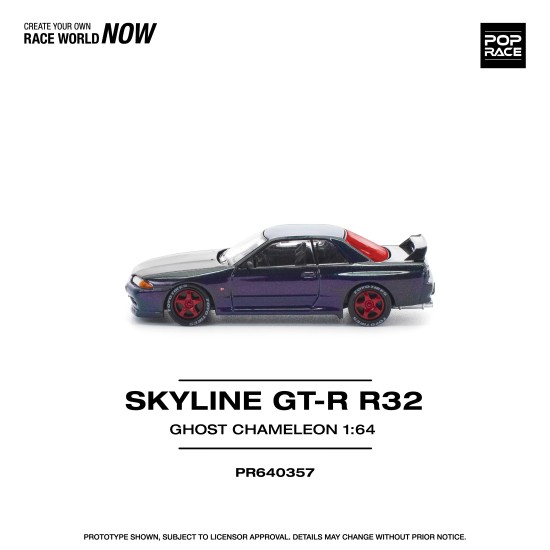 1/64 SKYLINE GT-R R32 GHOST CHAMELEON