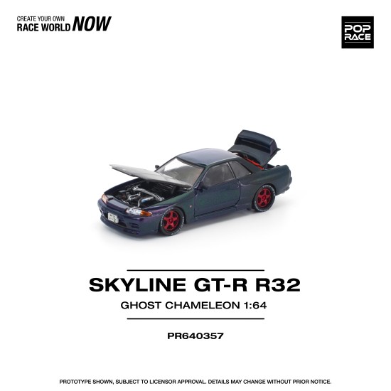 1/64 SKYLINE GT-R R32 GHOST CHAMELEON