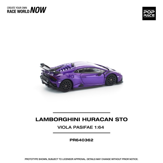 1/64 LAMBORGHINI HURACAN STO VIOLA PASIFAE 1/64 LAMBORGHINI HURACAN STO VIOLA PASIFAE