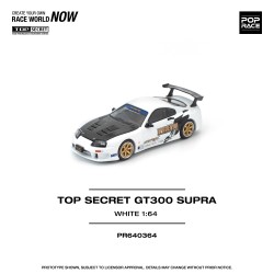 1/64 TOP SECRET GT300 SUPRA WHITE