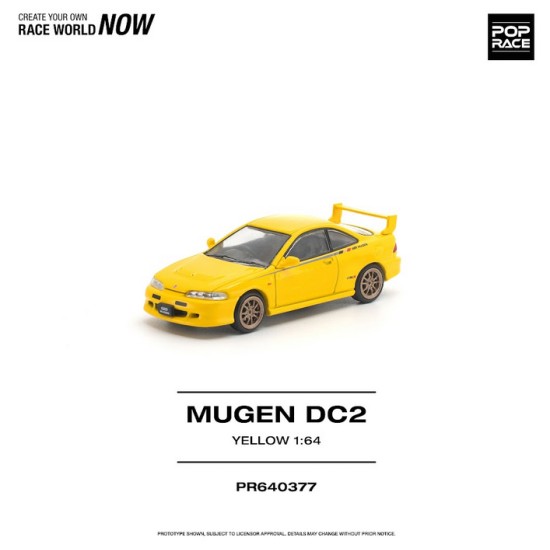 1/64 MUGEN DC2 YELLOW 1/64 MUGEN DC2 YELLOW