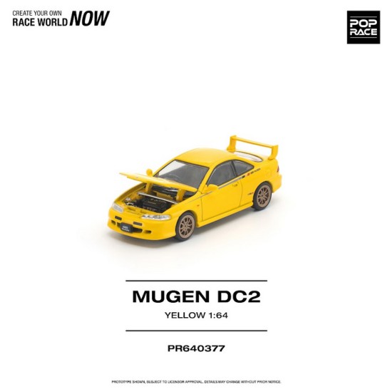 1/64 MUGEN DC2 YELLOW 1/64 MUGEN DC2 YELLOW