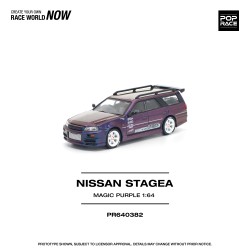 1/64 NISSAN STAGEA MAGIC PURPLE