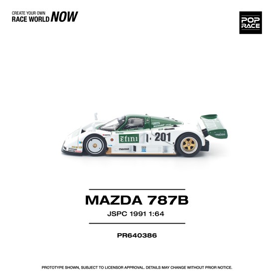 1/64 MAZDA 787B JSPC 1991