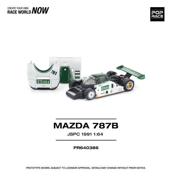 1/64 MAZDA 787B JSPC 1991