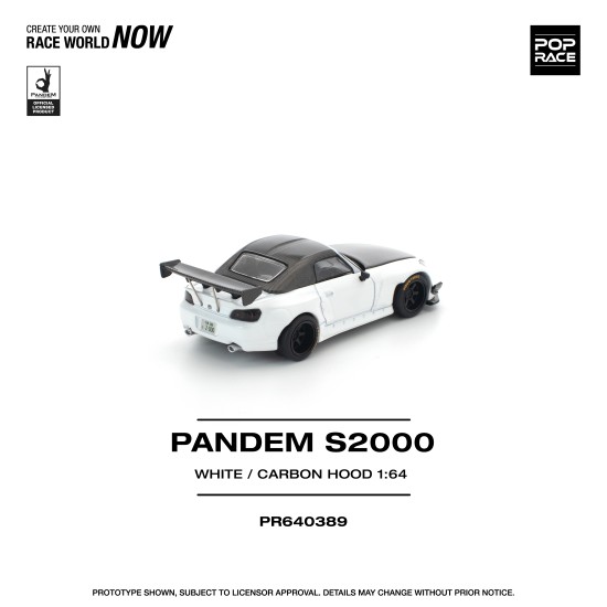 1/64 PANDEM S2000 SOFTTOP WHITE TOOLING VARIANT
