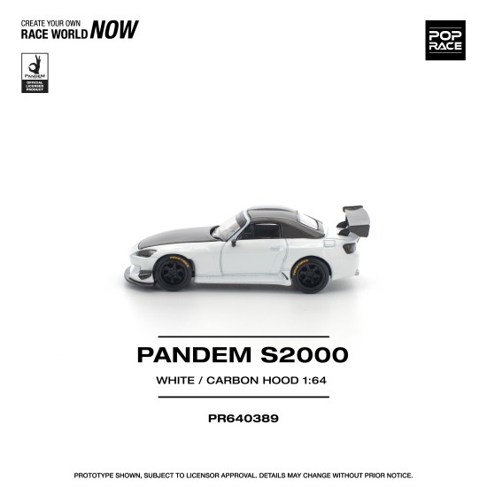 1/64 PANDEM S2000 SOFTTOP WHITE TOOLING VARIANT