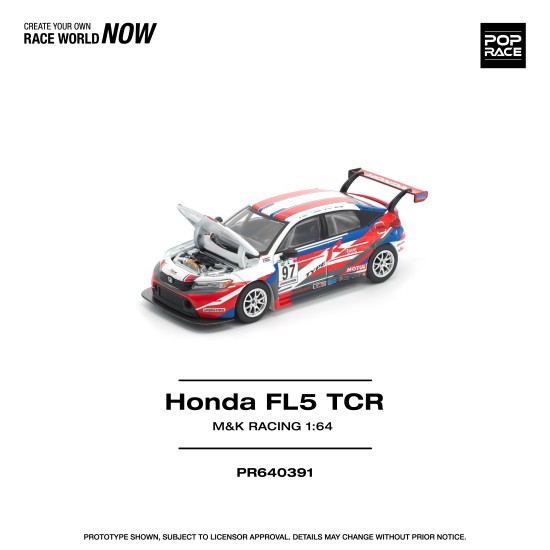 1/64 HONDA CIVIC TYPE-R (FL5) TCR - MK RACING 1/64 HONDA CIVIC TYPE-R (FL5) TCR - MK RACING
