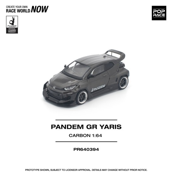 1/64 PANDEM GR YARIS CARBON EDITION 1/64 PANDEM GR YARIS CARBON EDITION