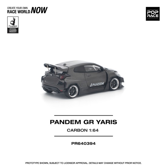 1/64 PANDEM GR YARIS CARBON EDITION 1/64 PANDEM GR YARIS CARBON EDITION