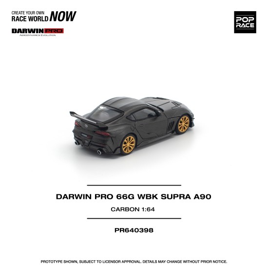 1/64 DARWIN PRO 66G WBK SUPRA A90 CARBON EDITION 1/64 DARWIN PRO 66G WBK SUPRA A90 CARBON EDITION