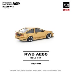 1/64 RWB AE86 GOLD NEW TOOLING