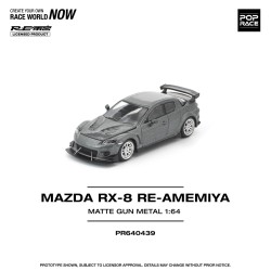 1/64 MAZDA RX-8 RE-AMEMIYA GUN METAL