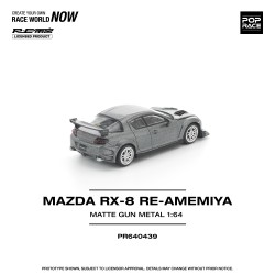1/64 MAZDA RX-8 RE-AMEMIYA GUN METAL