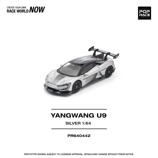 1/64 YANGWANG U9 - SILVER 1/64 YANGWANG U9 - SILVER
