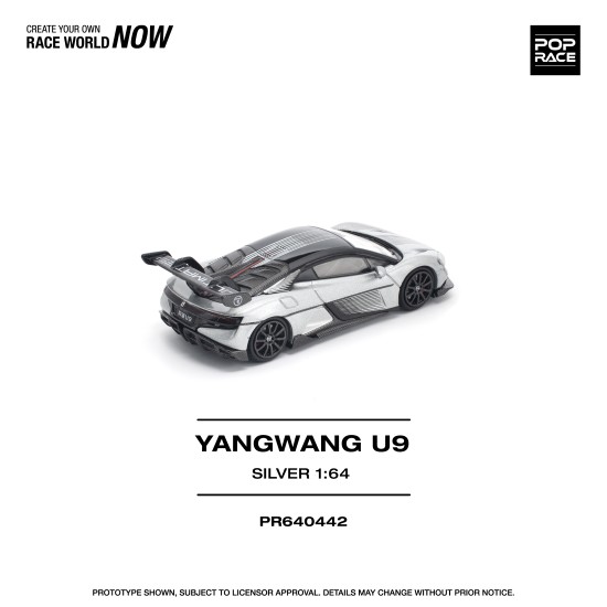 1/64 YANGWANG U9 - SILVER 1/64 YANGWANG U9 - SILVER