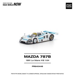 1/64 MAZDA 787B 1991 LE MANS 24HRS NO.18