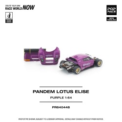 1/64 PANDEM LOTUS ELISE PURPLE (NEW TOOLING)