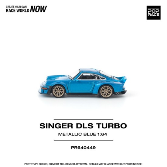 1/64 SINGER DLS TURBO METALLIC BLUE