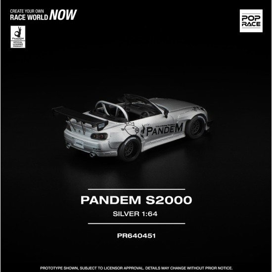 1/64 PANDEM S2000 SILVER (NEW TOOLING) 1/64 PANDEM S2000 SILVER (NEW TOOLING)