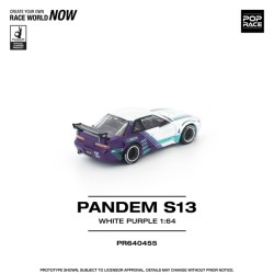 1/64 PANDEM S13 WHITE PURPLE 1/64 PANDEM S13 WHITE PURPLE
